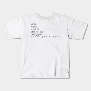Someone else's secret - only murders in the building quote Kids T-Shirt